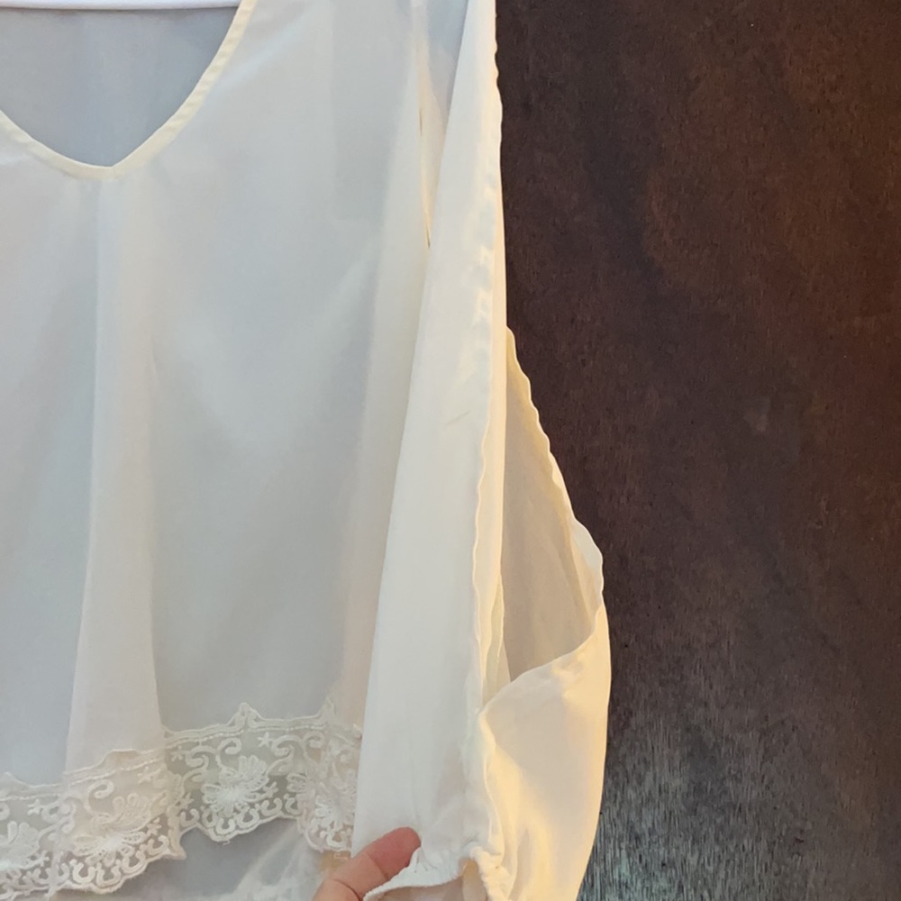 Cream Blouse - Picture 5 of 5